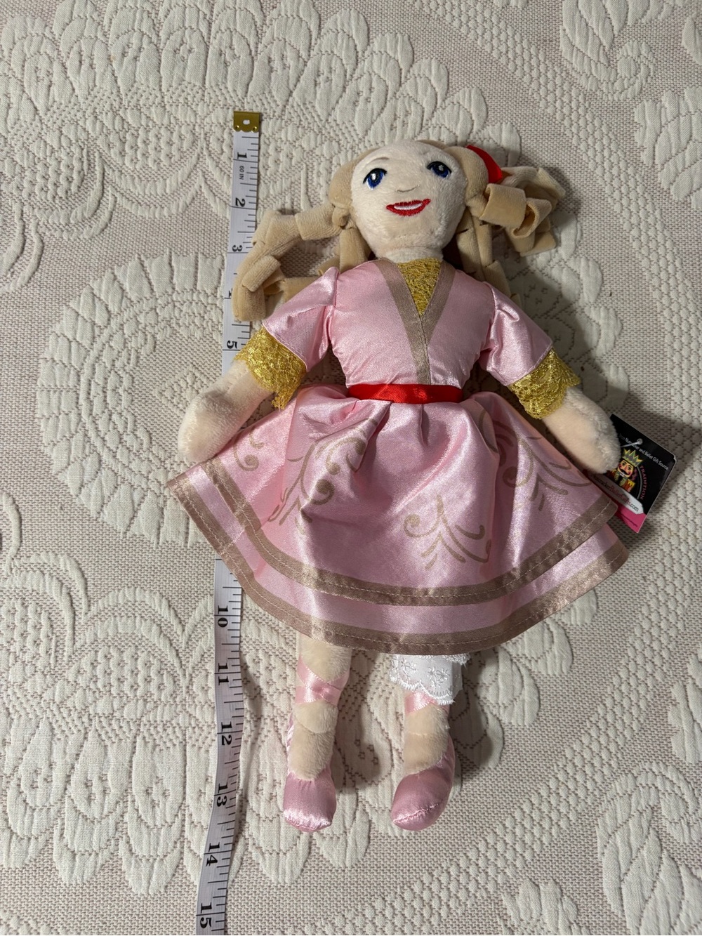 NWT Nutcracker Clara plush doll perfect gift iconic holiday quiet luxury